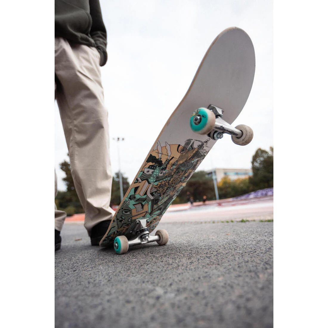 SKATEBOARD COMPLETO FSC CP100 ESCHER TALLA 8" - Image 16