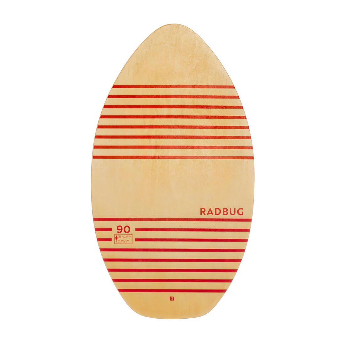 SKIMBOARD MADERA NIÑOS 100 - Image 2