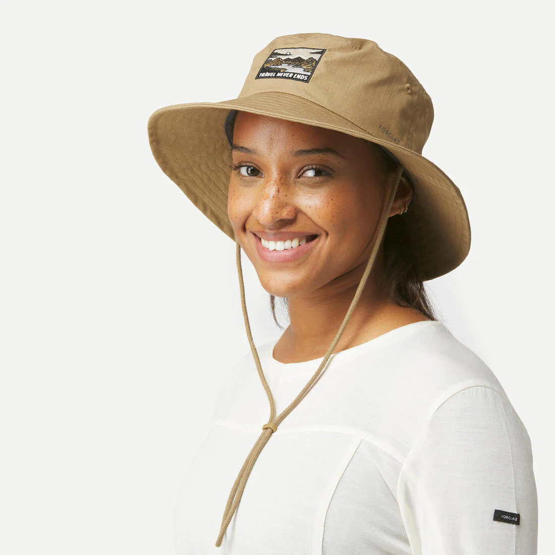 Sombrero de senderismo anti-UV Hombre - TRAVEL 100 - Image 5