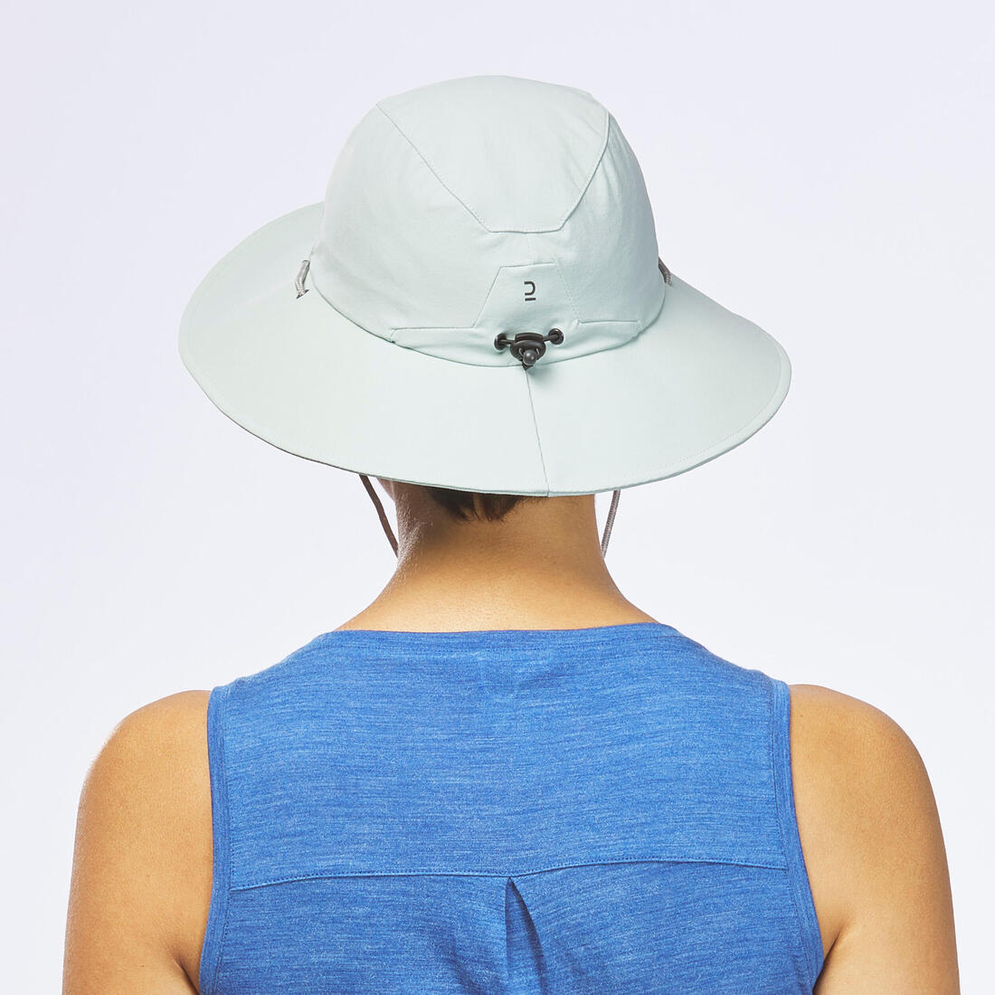 SOMBRERO DE TREKKING MONTAÑA TREK500 ANTI UV BURDEO - Image 5