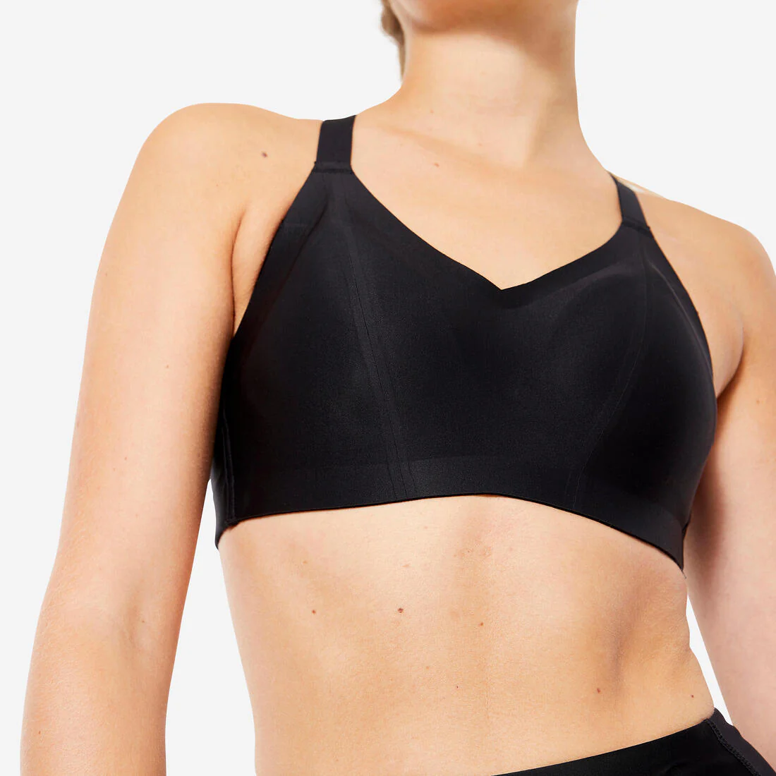 SOSTÉN DEPORTIVO INVISIBLE CON COPAS DE ALTA SUJECIÓN MUJER NEGRO - Image 3