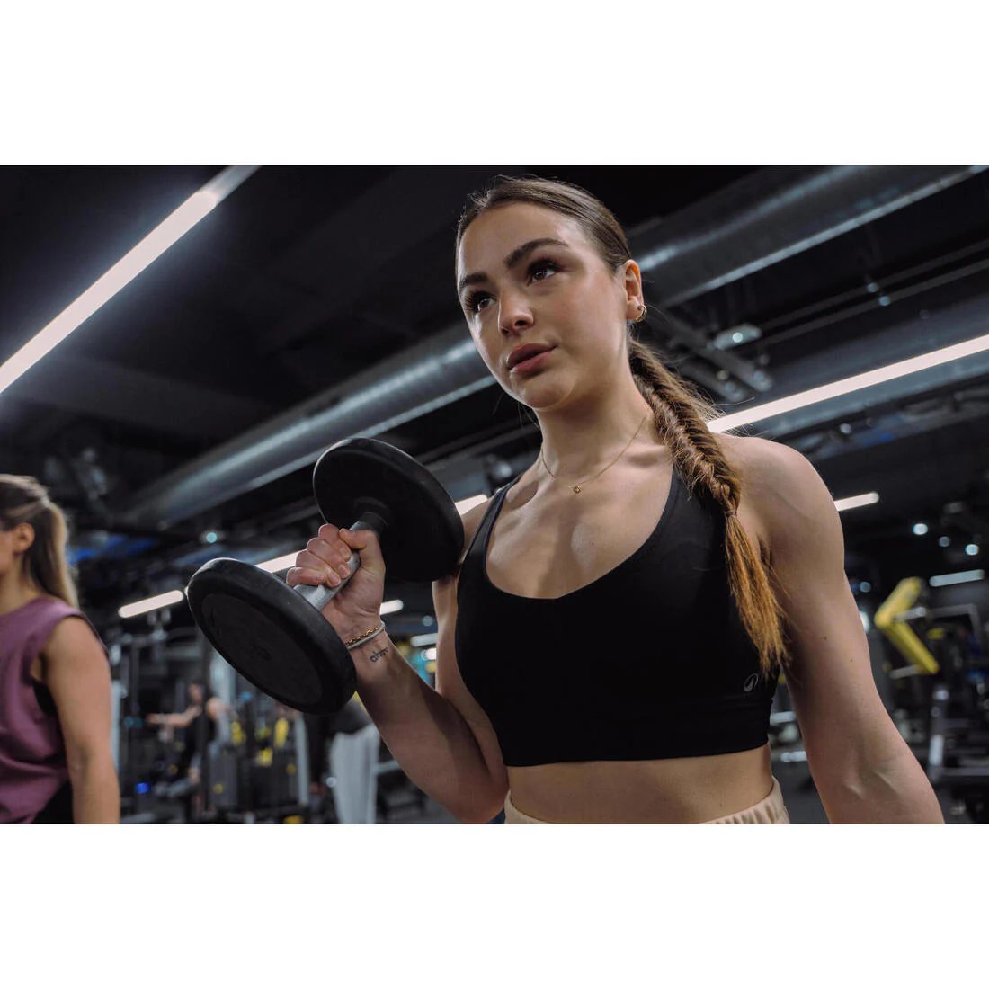 SOSTÉN-TOP MUJER ESPALDA CRUZADA SUJECIÓN LIGERA - Image 6