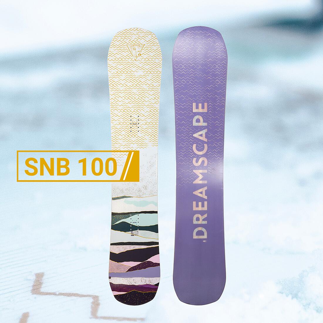 TABLA DE SNOWBOARD ALL MOUTAIN Y FREESTYLE MUJER SNB100 - Image 2