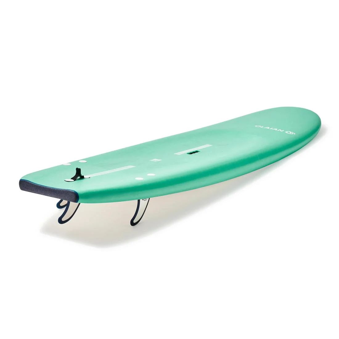 Tabla de surf 100 7'5" incluye leash y 3 quillas - Image 4