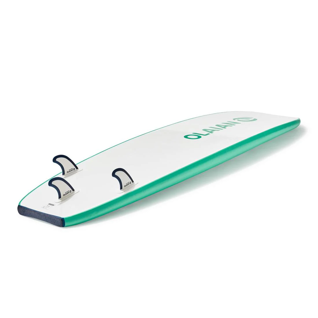 Tabla de surf 100 7'5" incluye leash y 3 quillas - Image 5