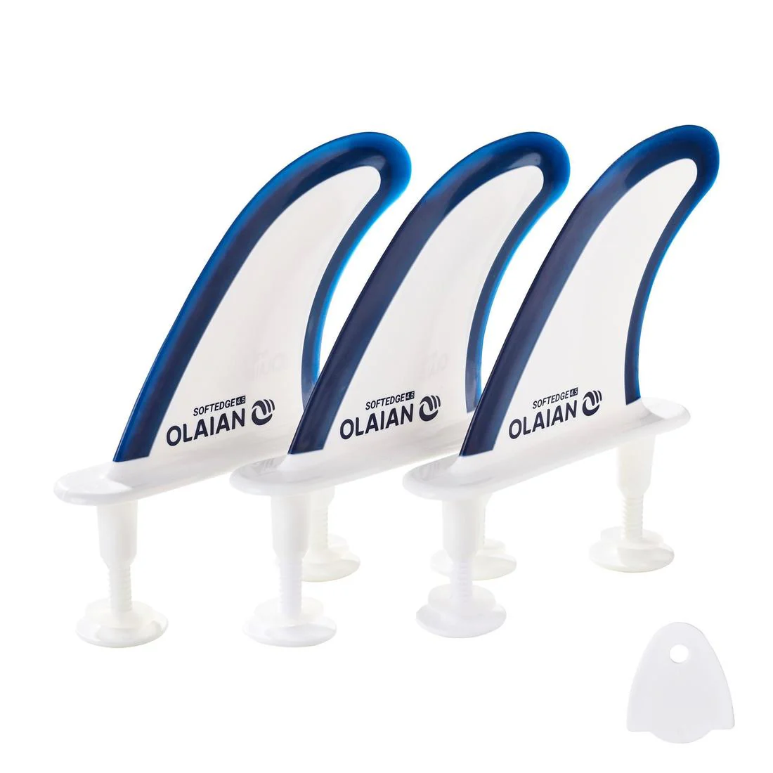 Tabla de surf goma 100 6'8" incluye leash y 3 quillas - Image 14
