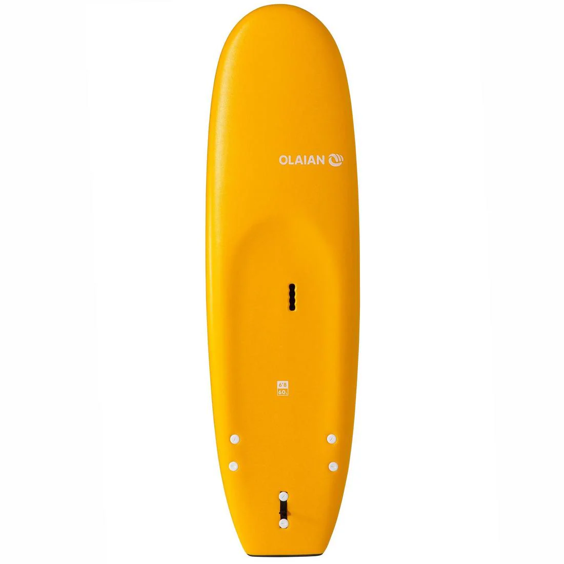 Tabla de surf goma 100 6'8" incluye leash y 3 quillas - Image 2