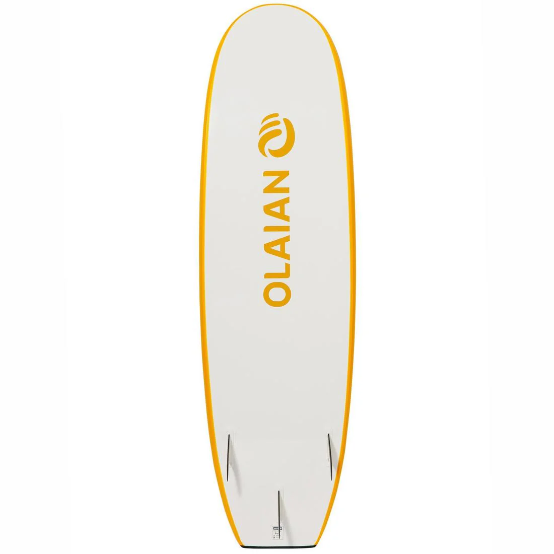 Tabla de surf goma 100 6'8" incluye leash y 3 quillas - Image 3