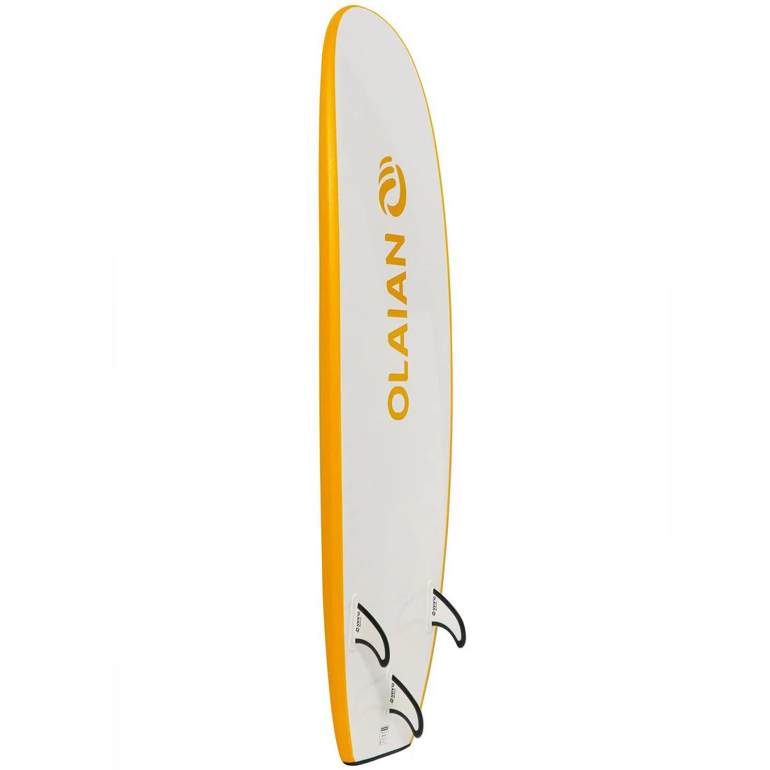 Tabla de surf goma 100 6'8" incluye leash y 3 quillas - Image 4