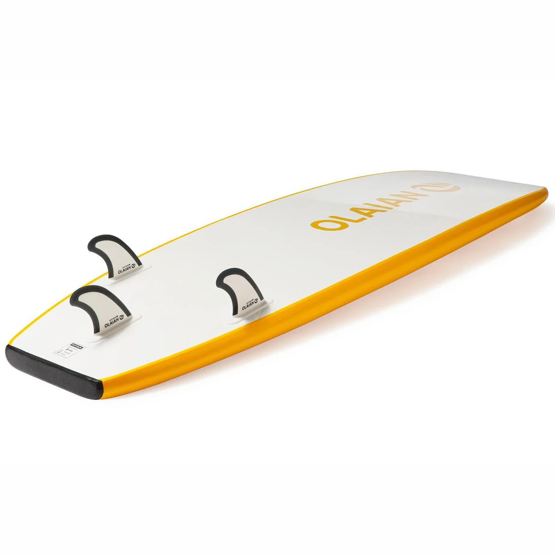 Tabla de surf goma 100 6'8" incluye leash y 3 quillas - Image 8