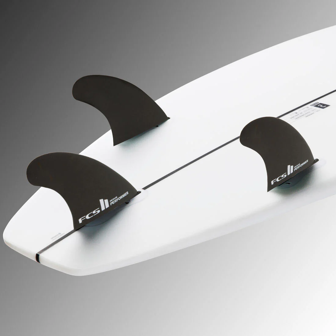 Tabla de surf shortboard 900 6'1" 33L incluye 3 quillas - Image 3