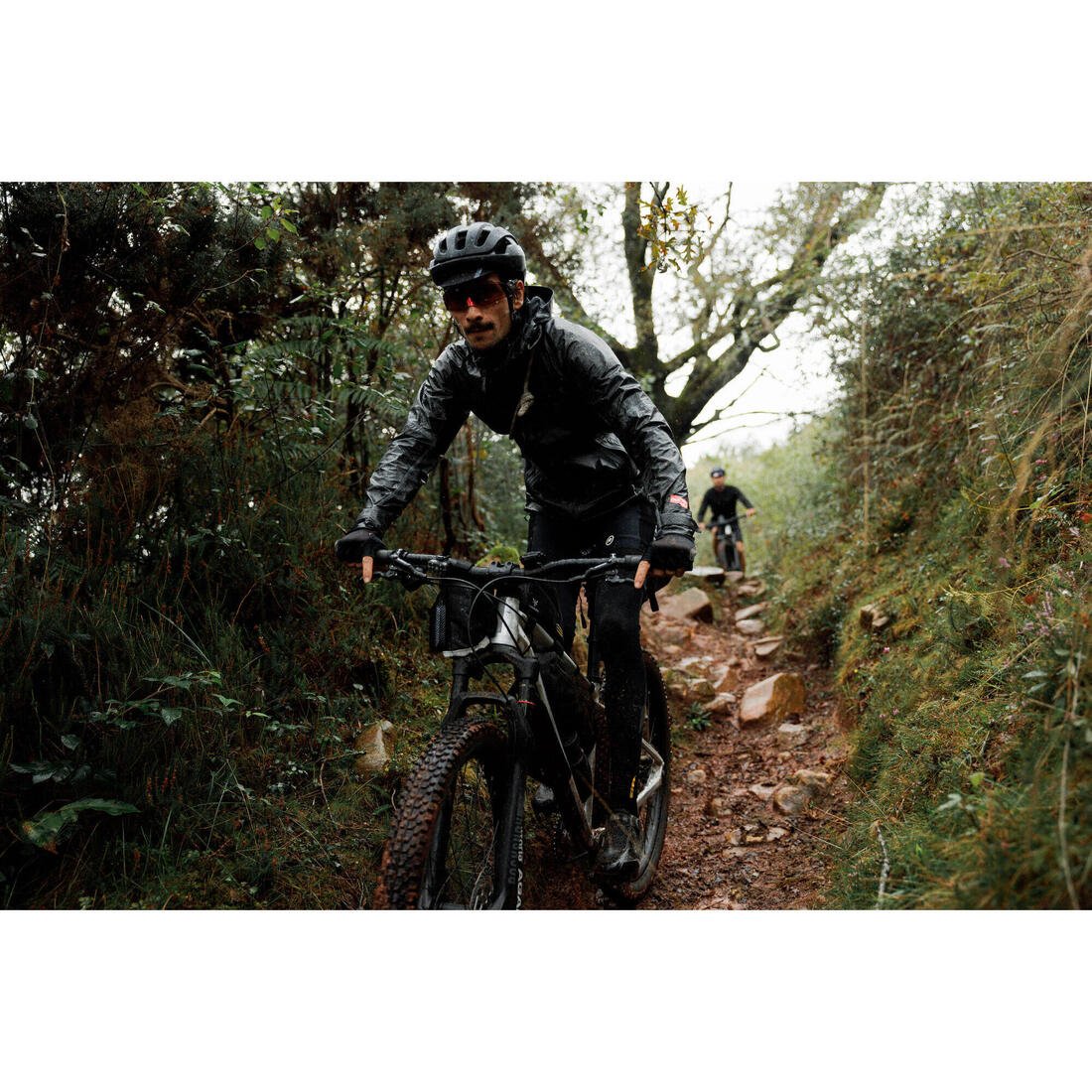 TAPABARROS BICICLETA MTB PROTECCIÓN CUADRO 26" / 27,5" / 29" NEGRO - Image 13