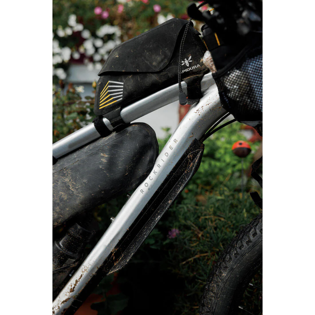 TAPABARROS BICICLETA MTB PROTECCIÓN CUADRO 26" / 27,5" / 29" NEGRO - Image 7
