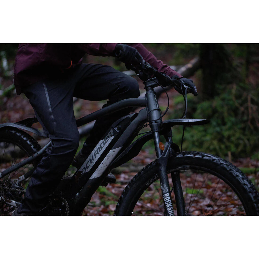 TAPABARROS BICICLETA MTB RÍGIDO V2 26" 27,5" 29" NEGRO - Image 14