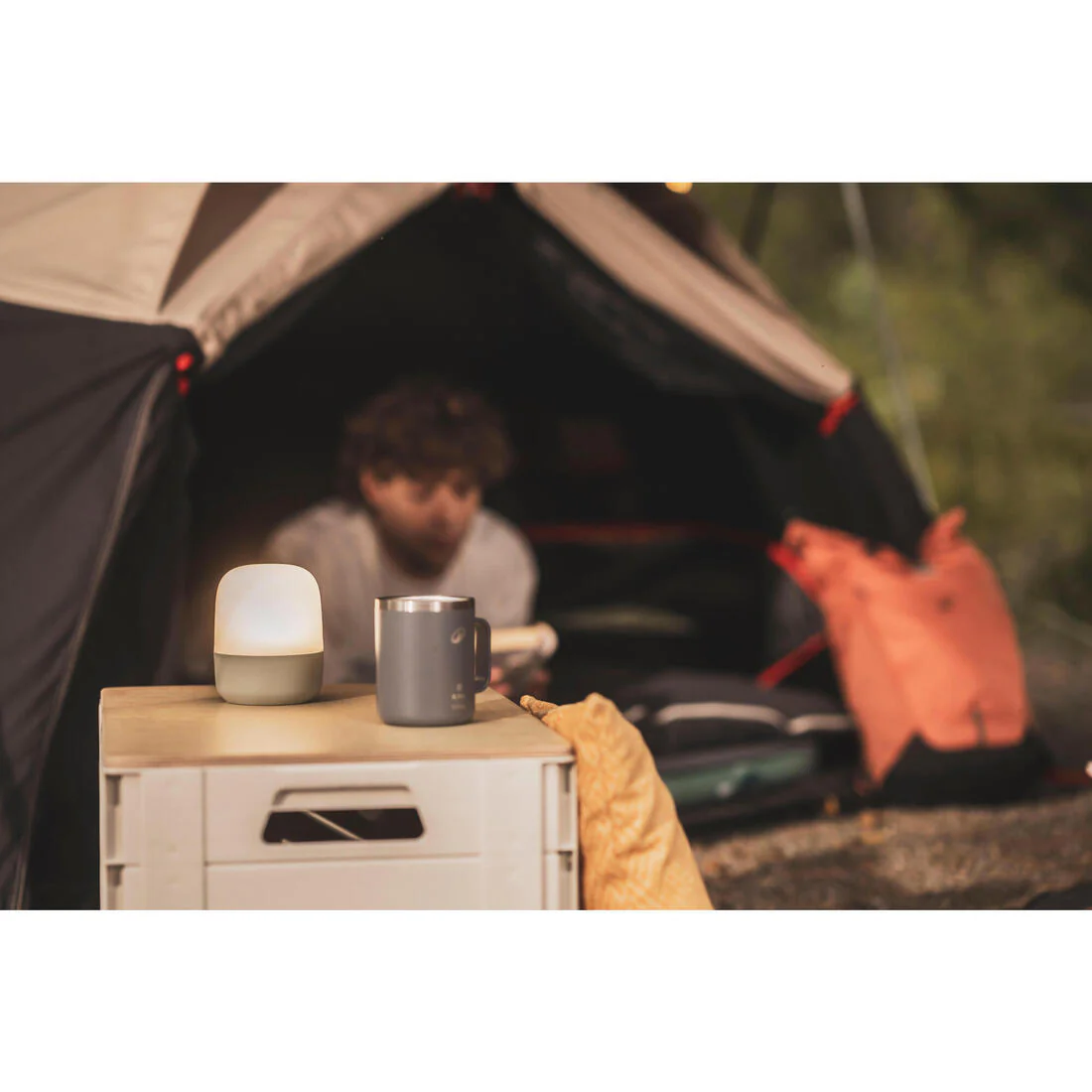 Taza Mug 900 isotérmica 0,35L inox, para camping, senderismo/trekking - Image 8