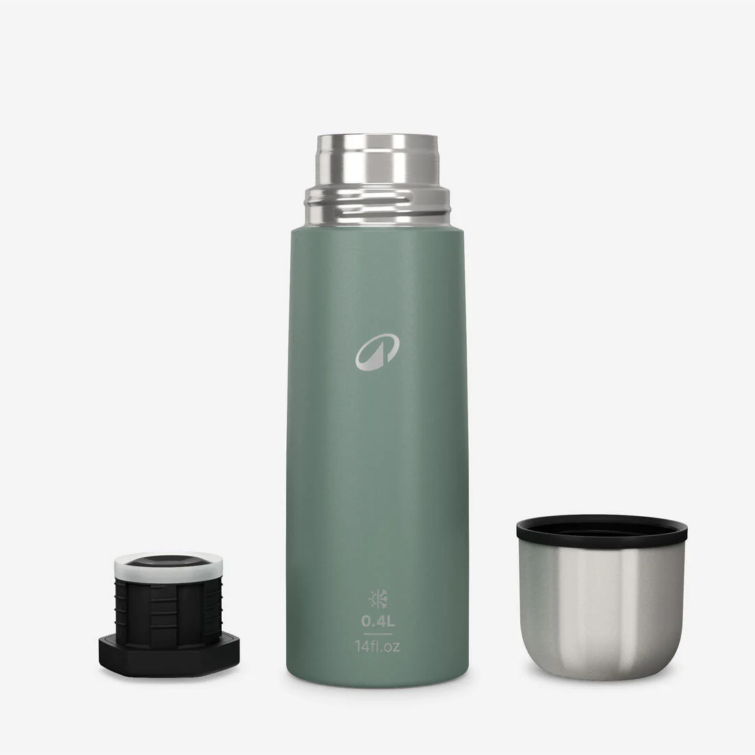TERMO ISOTÉRMICO INOX 0,4L CON VASO PARA SENDERISMO - Image 4