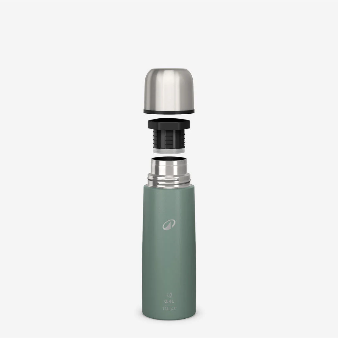 TERMO ISOTÉRMICO INOX 0,4L CON VASO PARA SENDERISMO - Image 7
