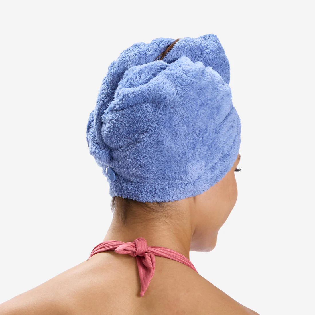Toalla de microfibra para el cabello rosado - Image 9