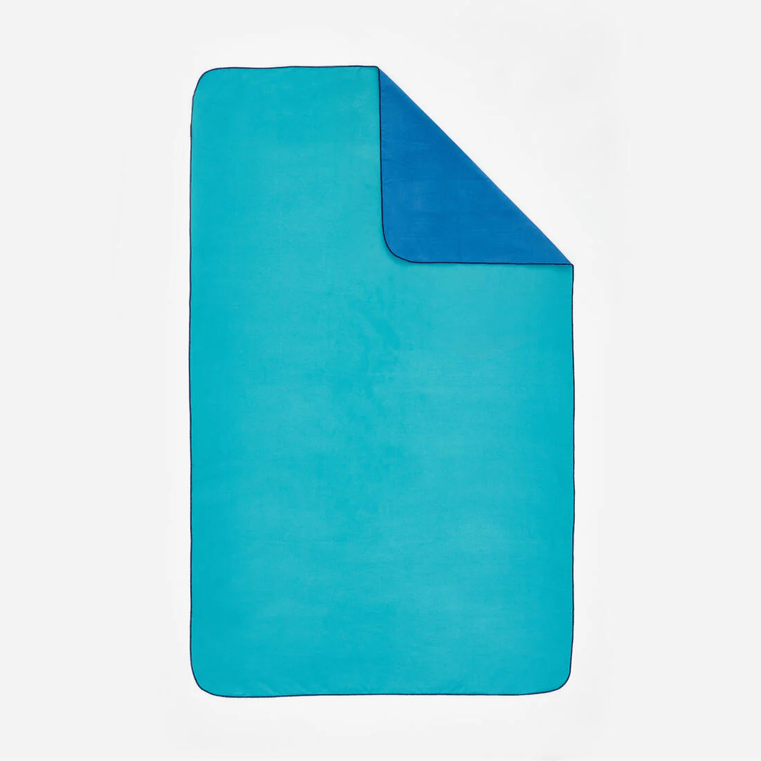 Toalla microfibra azul celeste talla L 80 x 130cm - Image 4