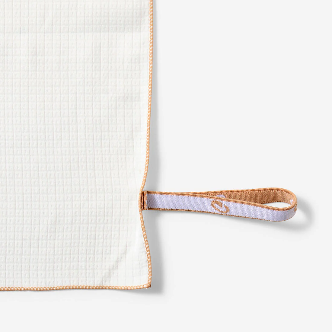 Toalla microfibra blanca talla L 80x130cm - Image 4