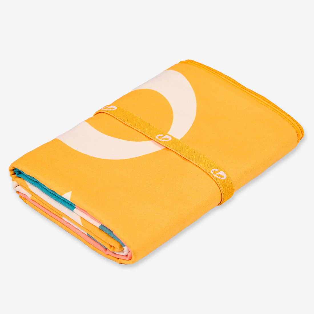 Toalla microfibra naranja con estampado talla L 80 x 130cm - Image 10