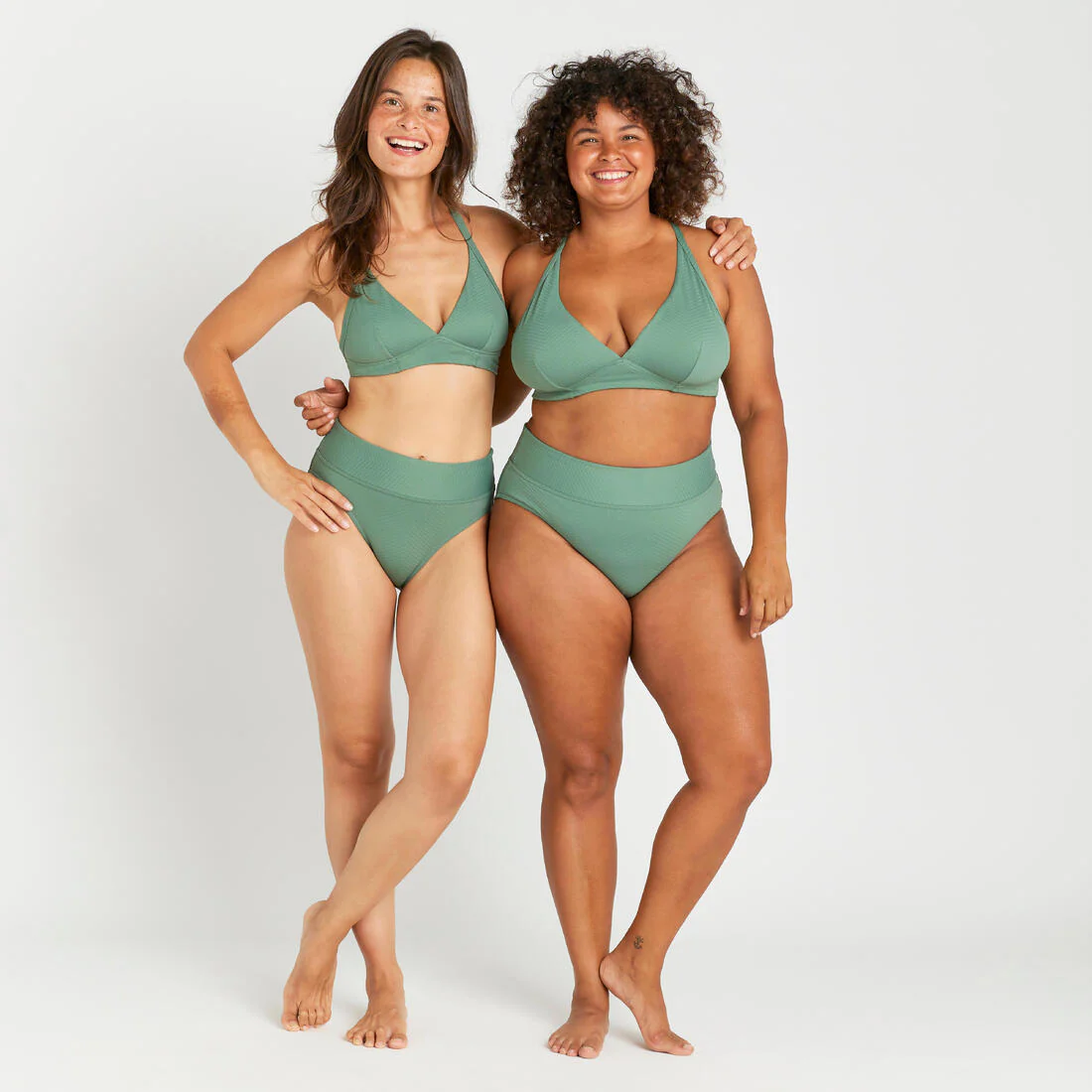 TOP BIKINI SURF MUJER BEA VENICE VERDE - Image 2