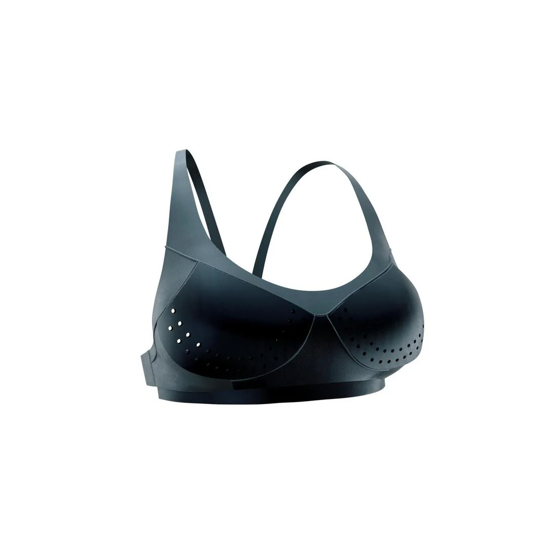 Traje de baño aquagym mujer negro gris - Elea Bul - Image 5