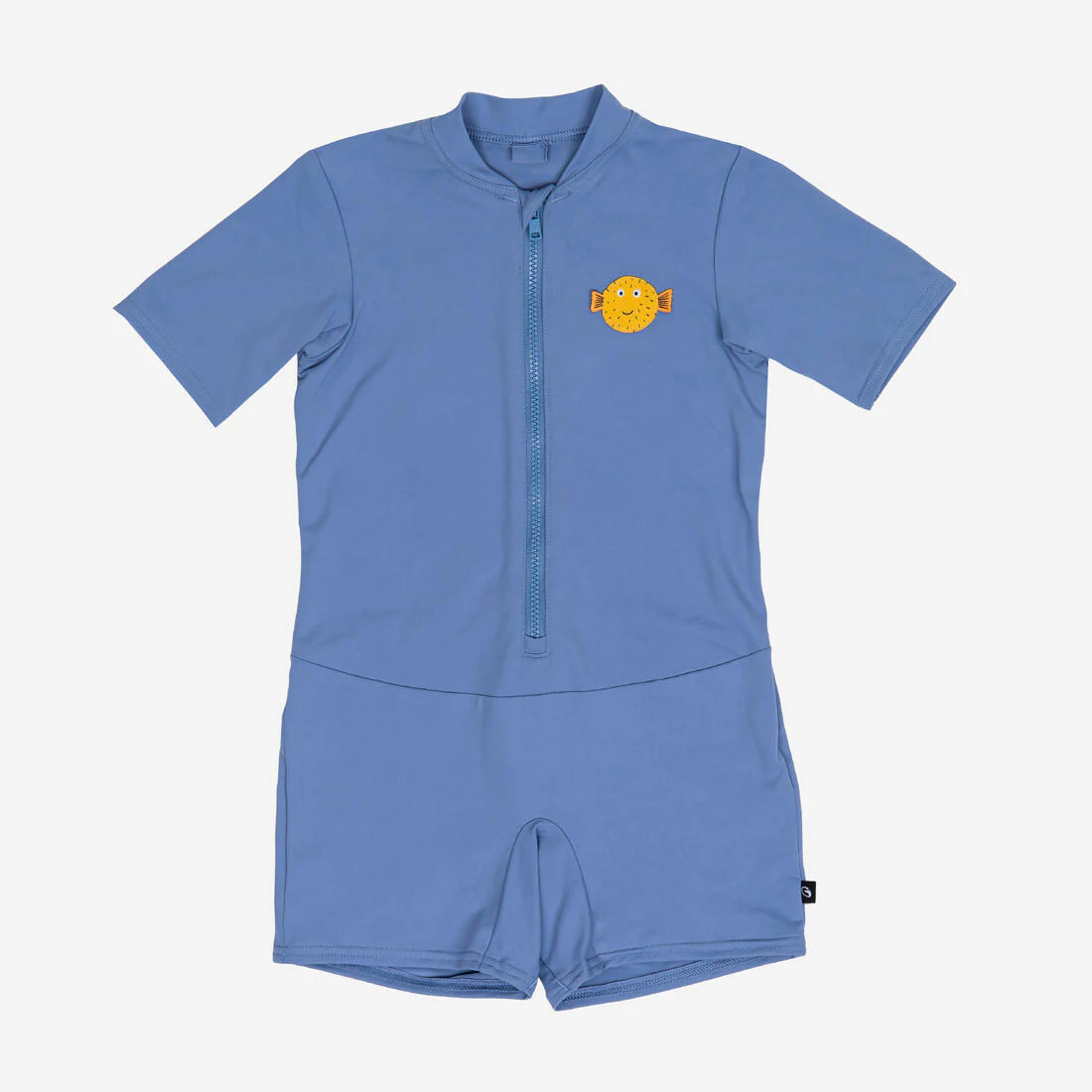 Traje de baño bebé azul con cierre - Image 2