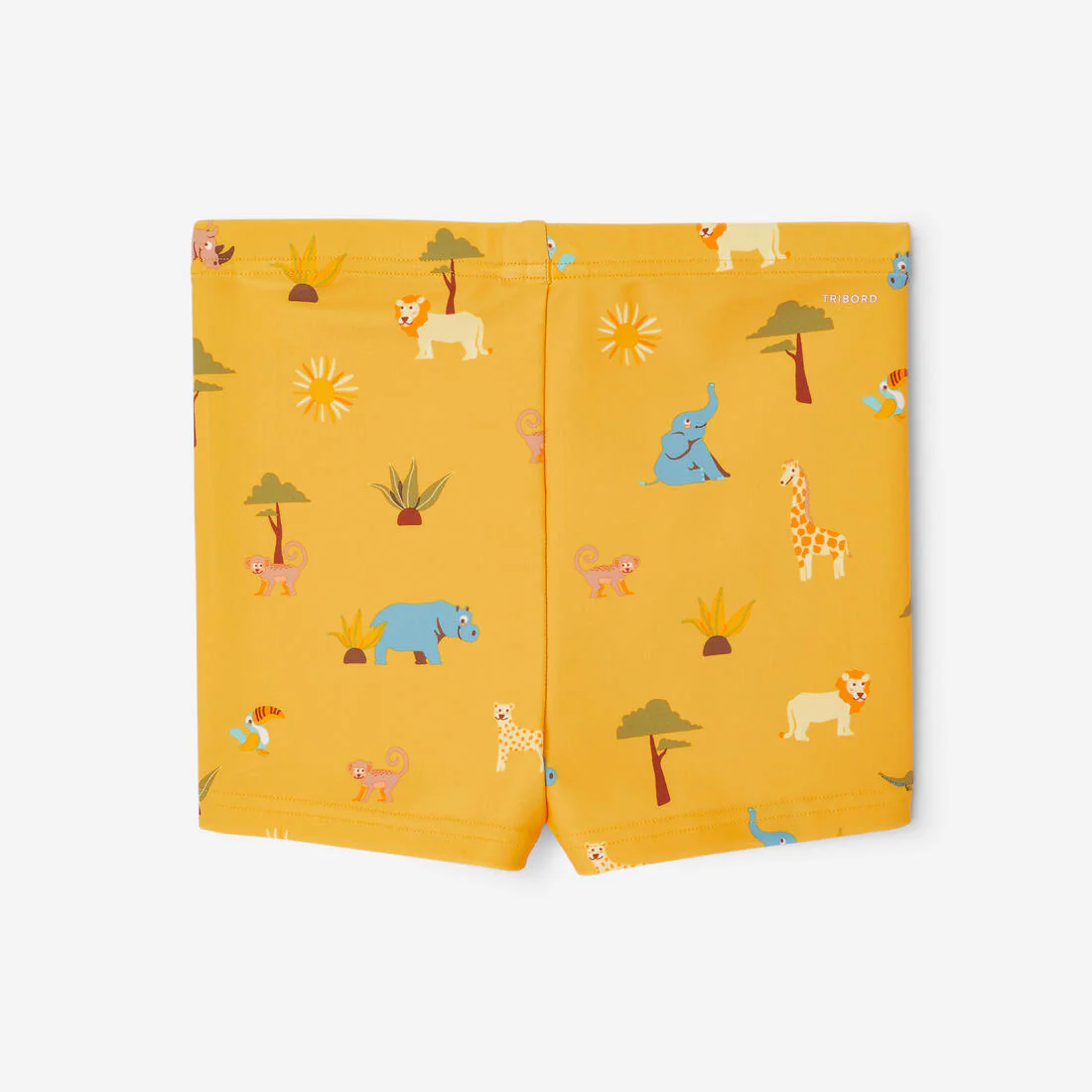Traje de baño bebé bóxer amarillo animales - Image 8