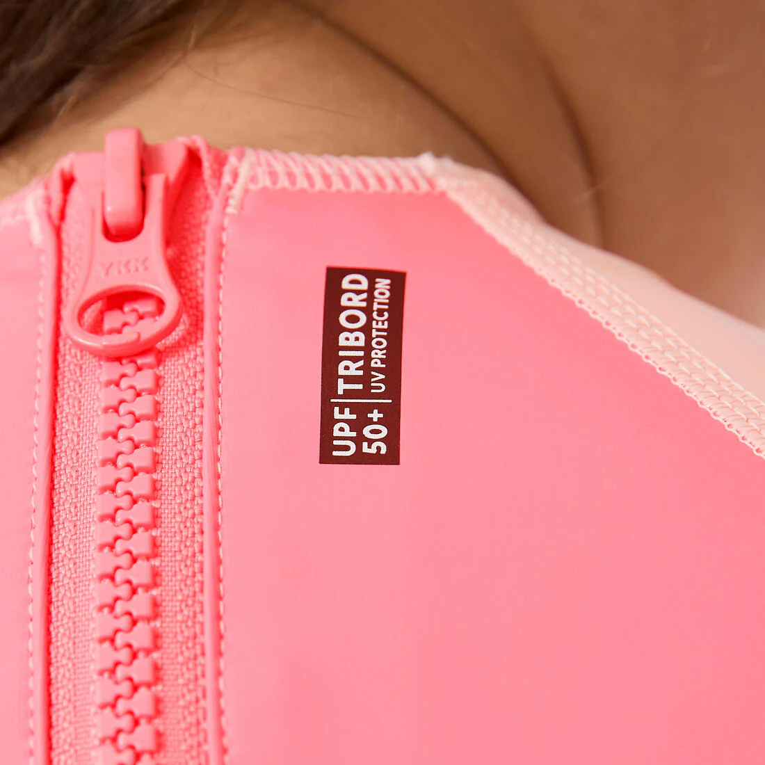 Traje de baño bebé filtro uv rosado arco iris - Image 7