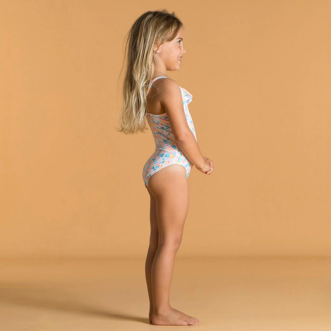 Traje de baño bebé floreado 1 pieza - Image 15