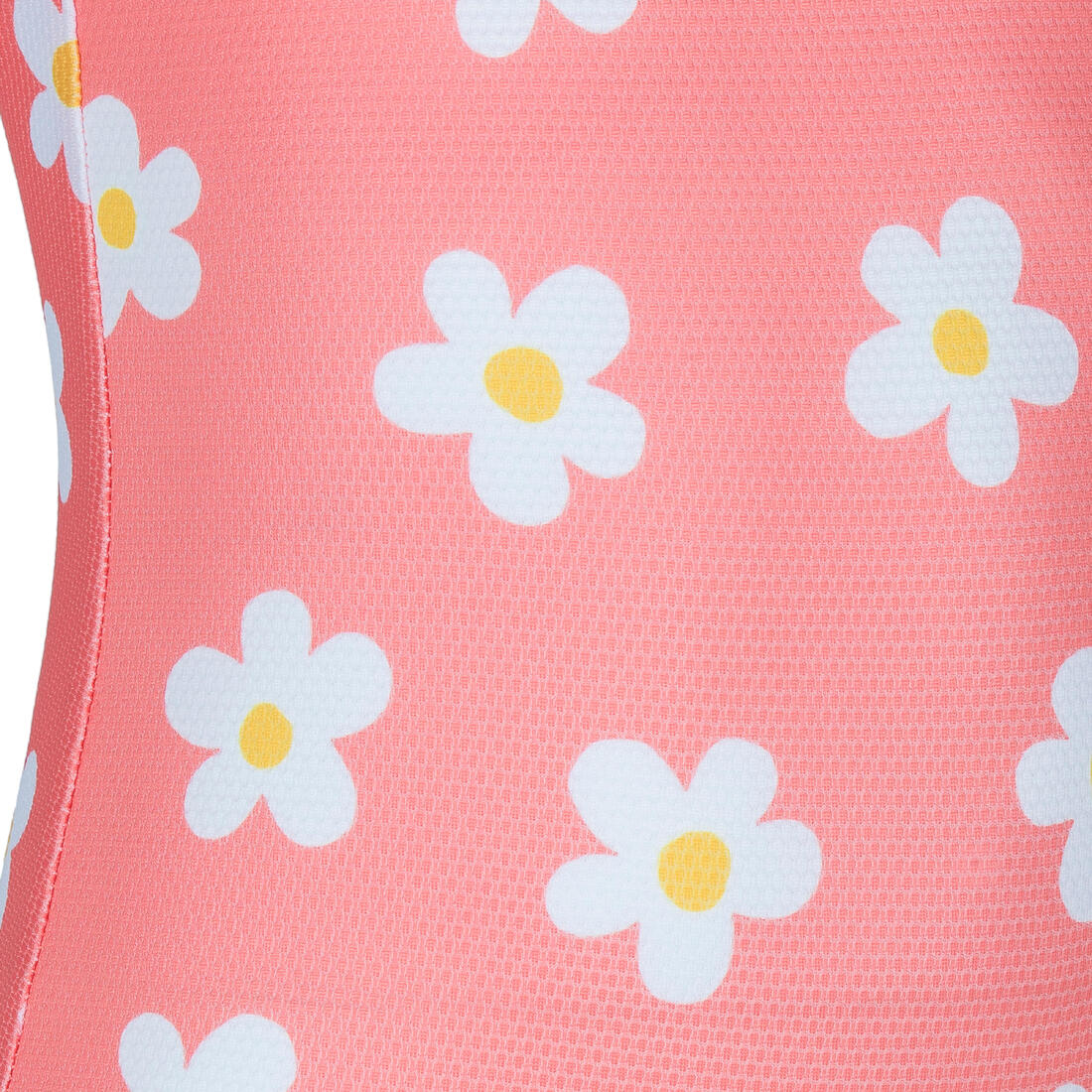Traje de baño bebé rosado blanco floreado 1 pieza - Image 10