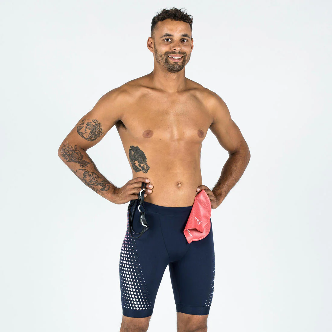 Traje de baño deportivo hombre negro - Fiti - Image 7