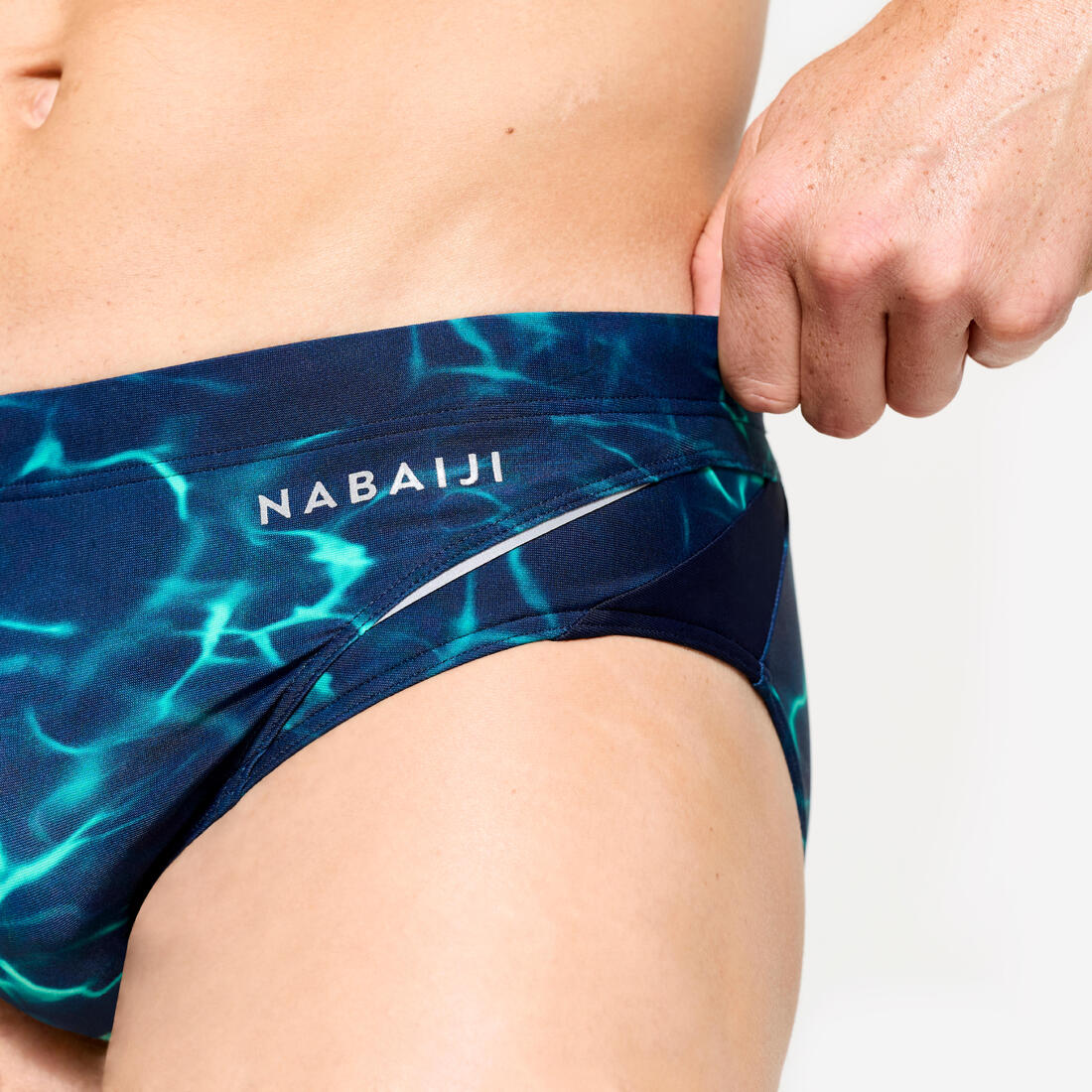 Traje de baño deportivo hombre slip azul - Tiare900 - Image 6