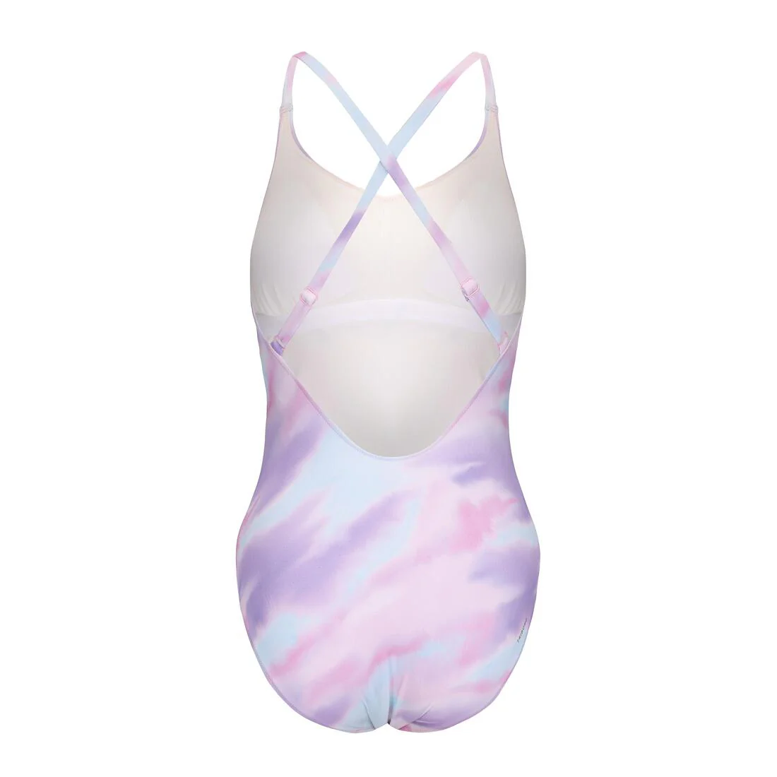 Traje de baño deportivo mujer naranja estampado - Image 9