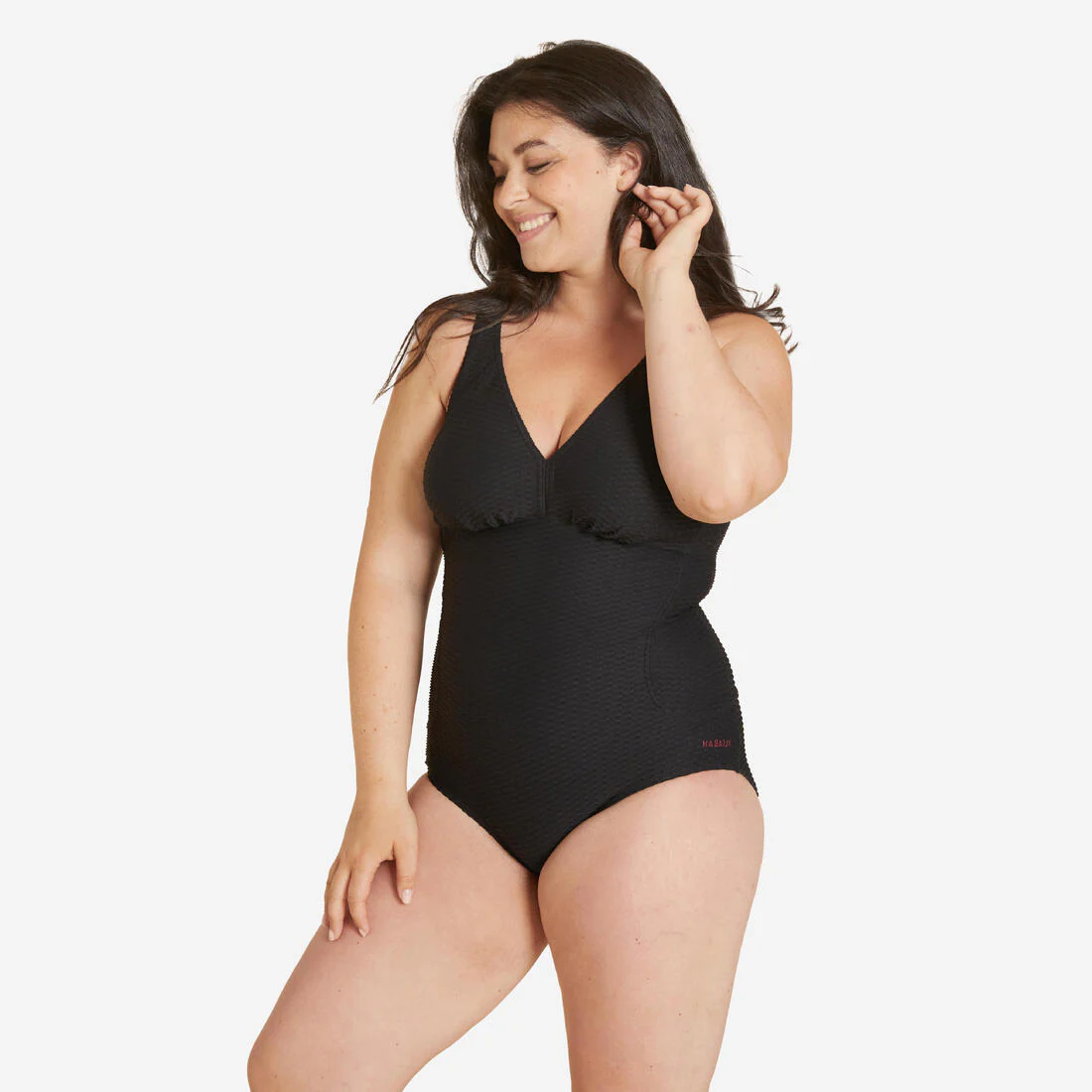 Traje de baño deportivo mujer negro - Kaipearl - Image 3