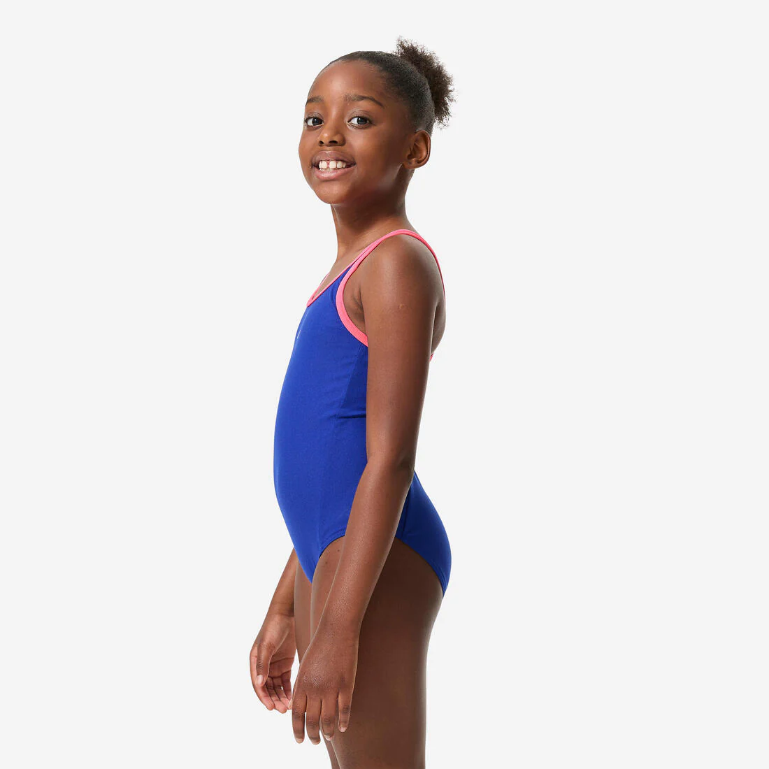 Traje de baño deportivo niña azul verde 1 pieza - Olga - Image 10