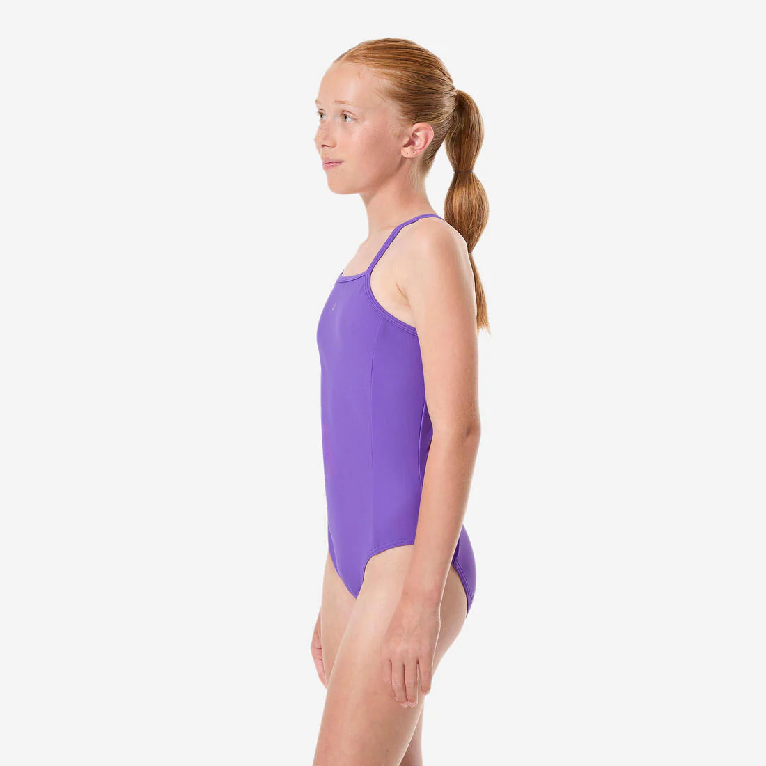 Traje de baño deportivo niña negro 1 pieza Kamily - Image 9