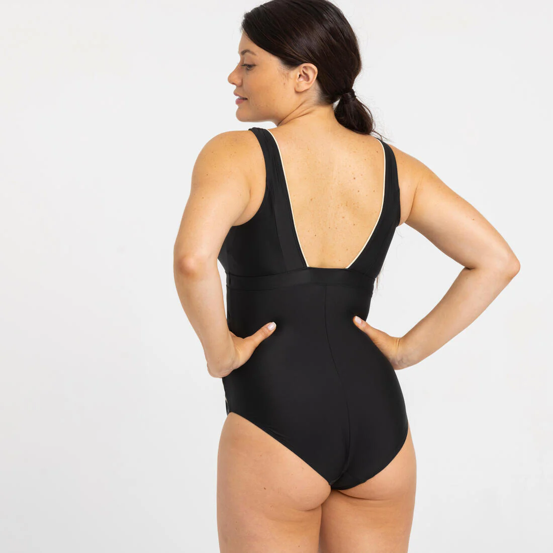 Traje de baño embarazada negro - Nora - Image 3