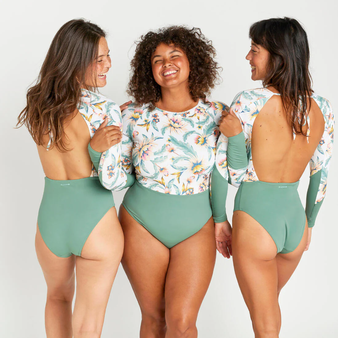 TRAJE DE BAÑO MARY BELLY MUJER BLANCO MANGA LARGA - Image 2