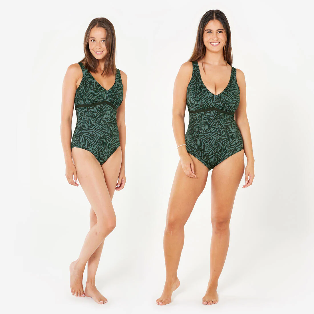 TRAJE DE BAÑO MUJER AQUAFITNESS ROSY 100 - Image 2