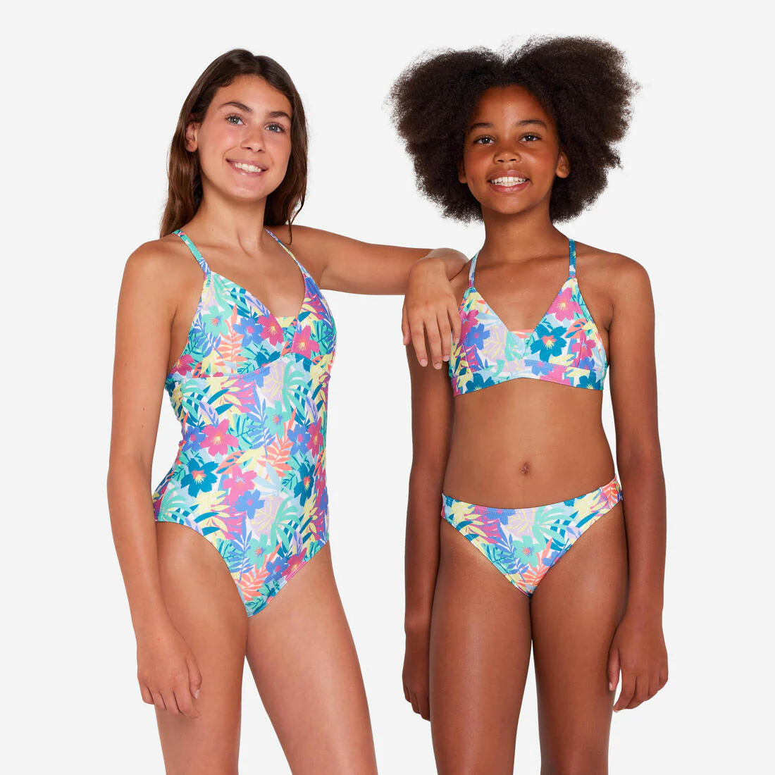 TRAJE DE BAÑO SURF NIÑA 500 CALY - Image 2