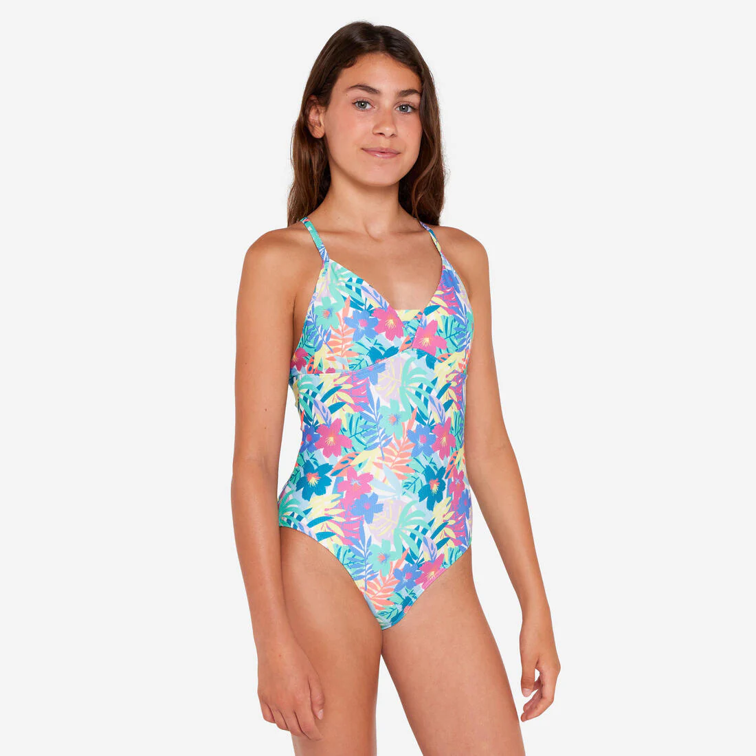 TRAJE DE BAÑO SURF NIÑA 500 CALY - Image 3