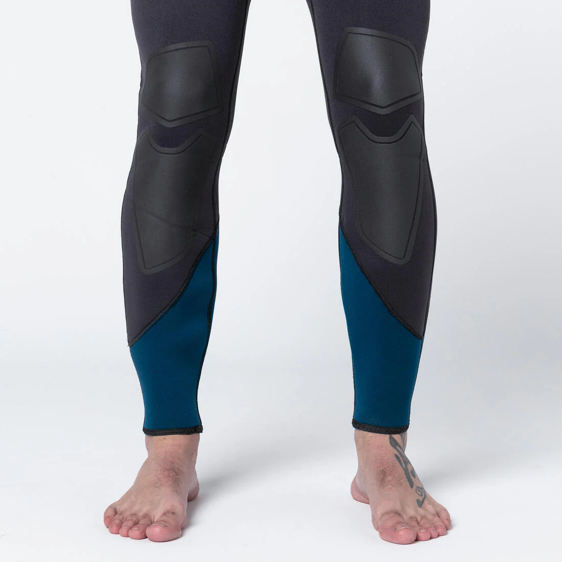 Traje de buceo hombre 5mm negro azul - SCD500 - Image 4