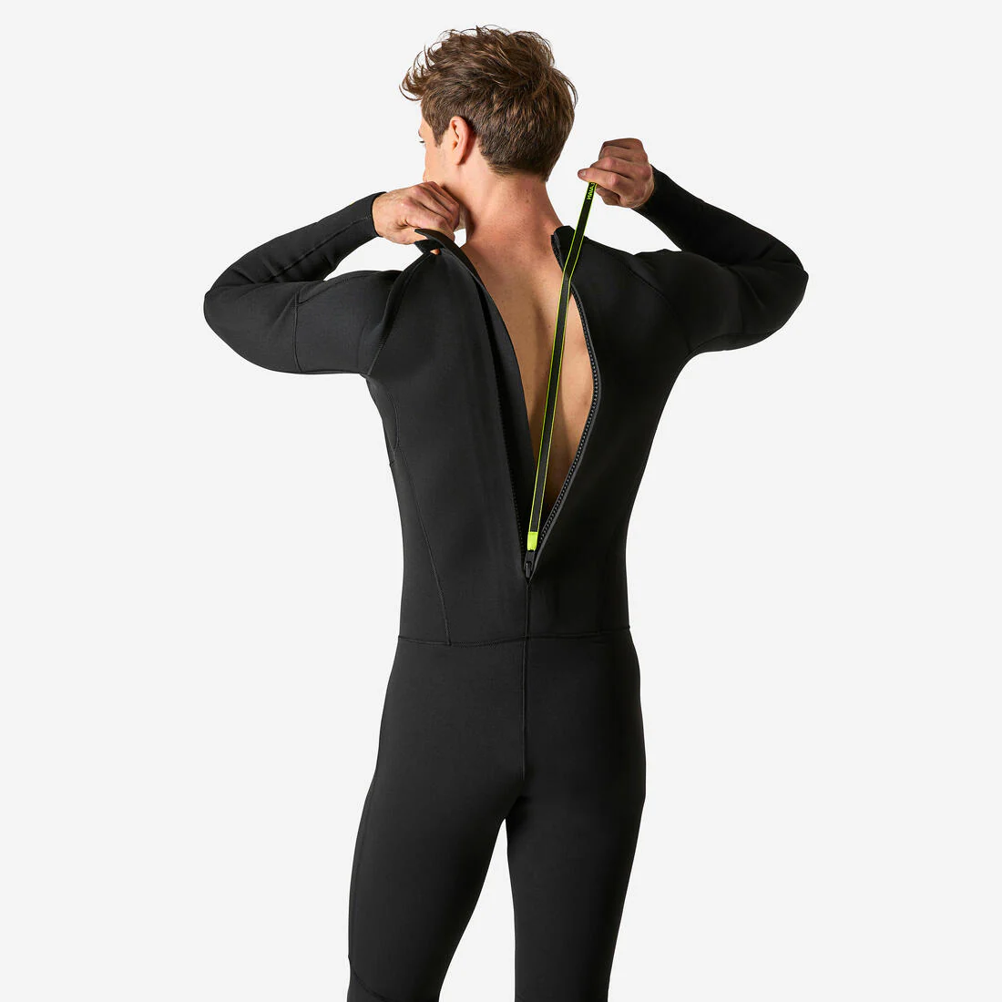 Traje de surf hombre 4/3mm negro - Image 2