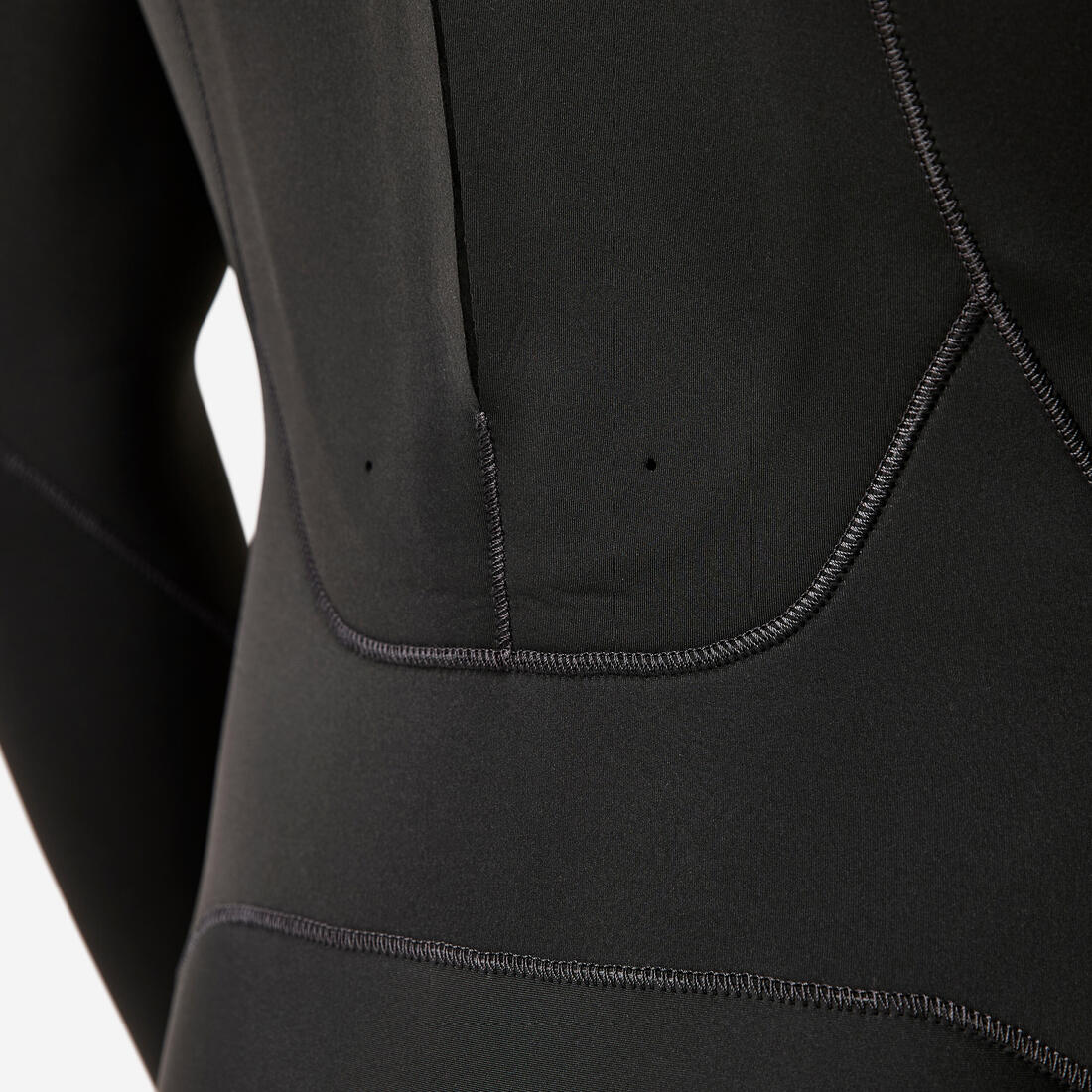 Traje de surf hombre 4/3mm negro - 500 - Image 10