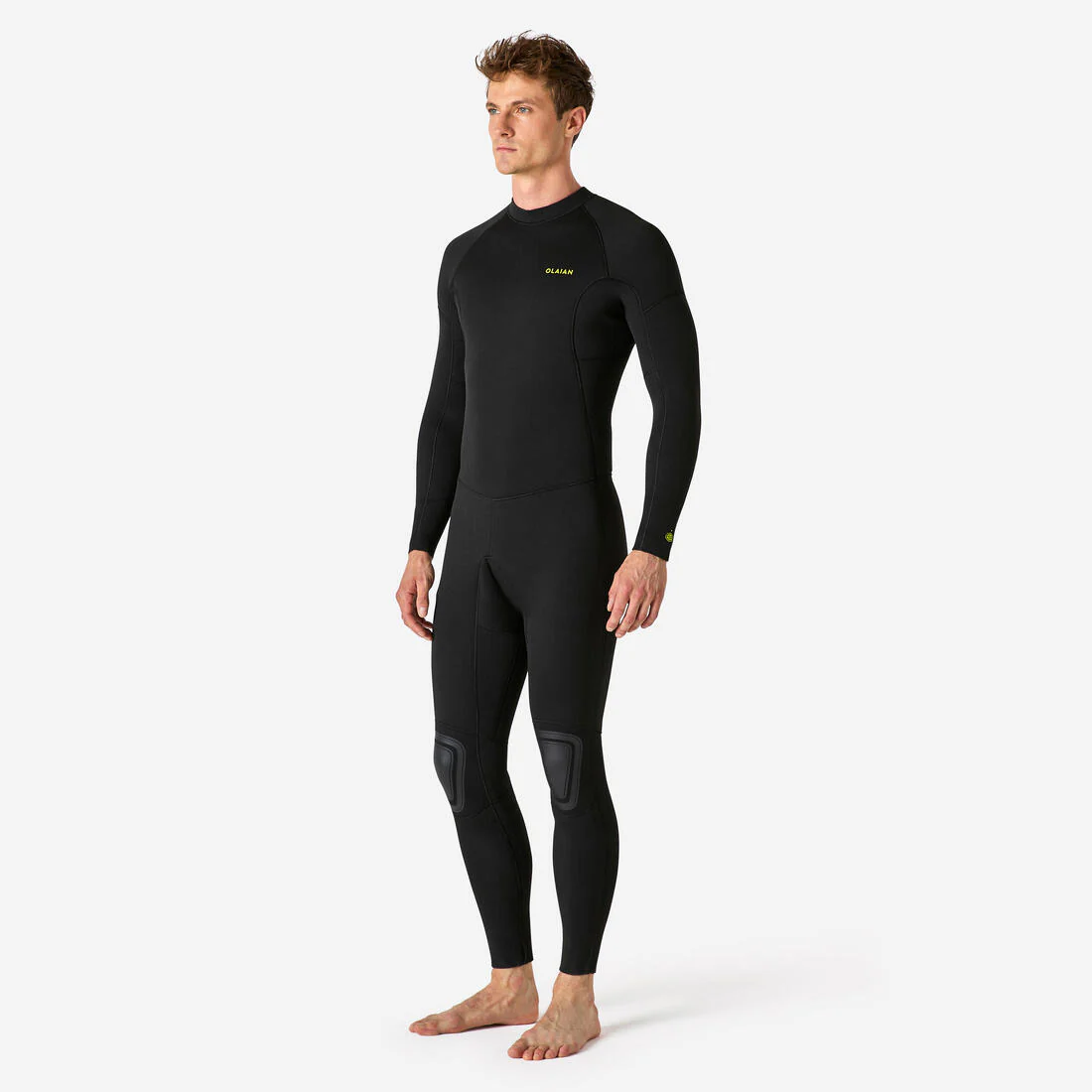 Traje de surf hombre 4/3mm negro - Image 8