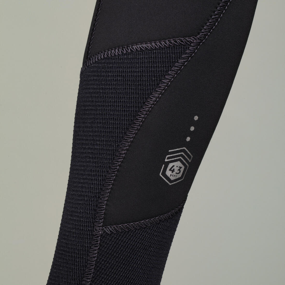 Traje de surf hombre 4/3mm negro - 900 - Image 6