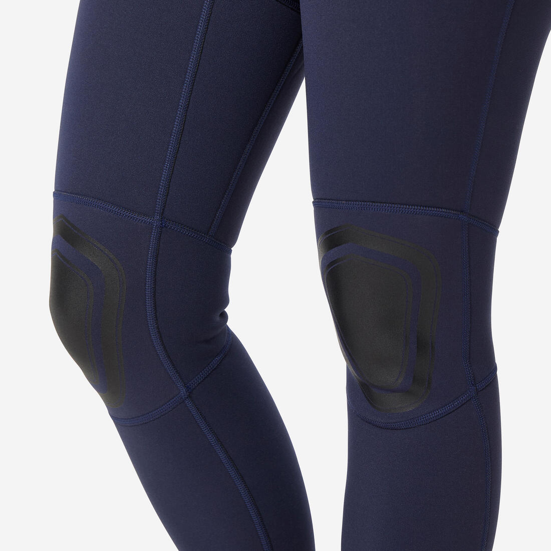 Traje de surf mujer 2/2mm azul marino con cierre espalda - Image 5