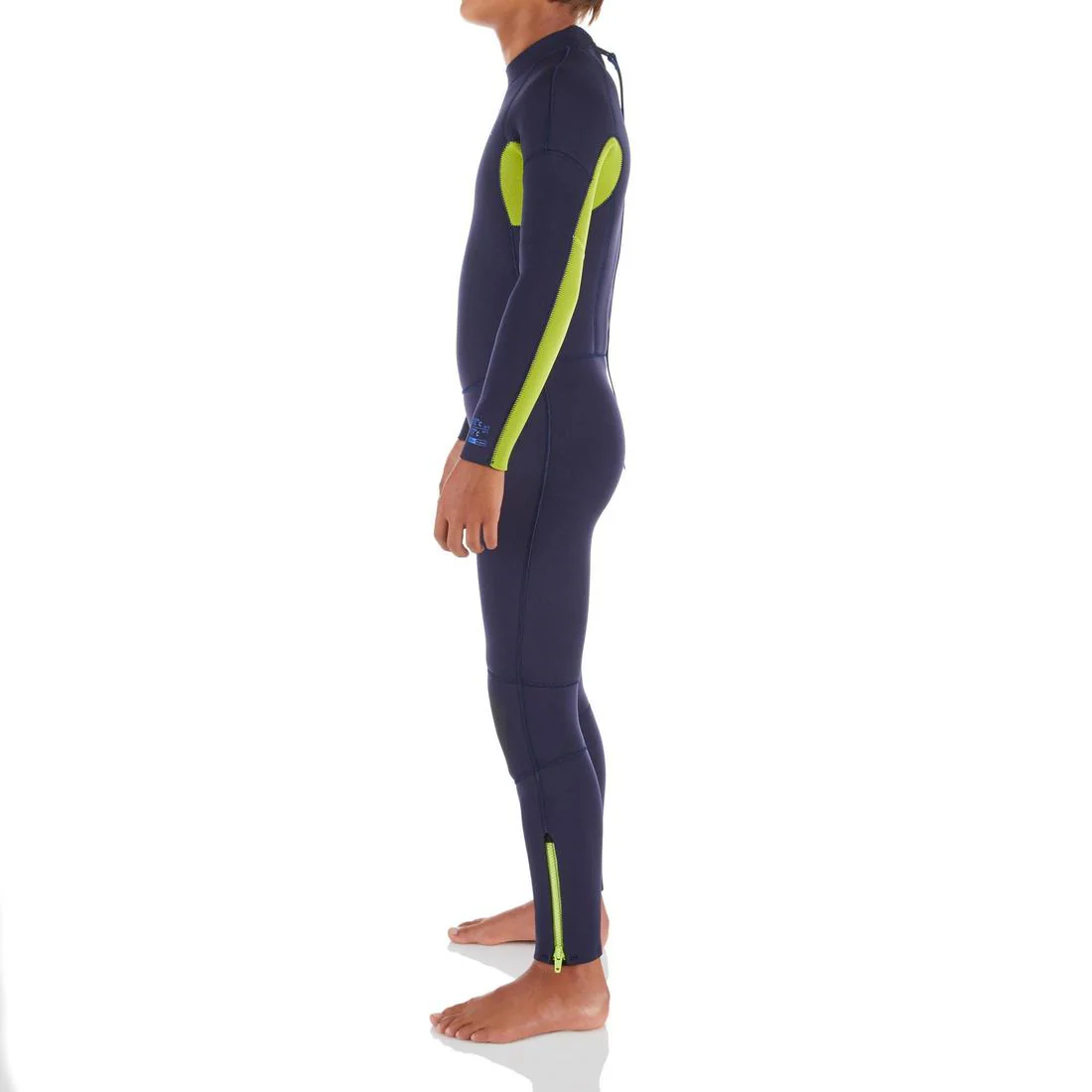 Traje de surf niños 4/3mm azul - 100 - Image 6